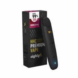 Eighty8 | Ηλεκτρονικό Τσιγάρο Μιας Χρήσης 99% HHC Bubblegum – 0.5ml