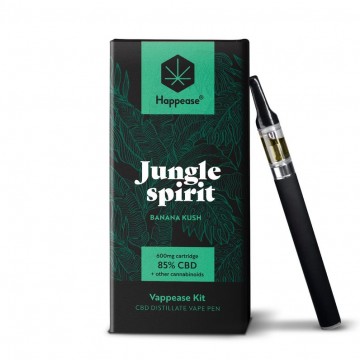 Happease | Vaping Pen 85% CBD –  Jungle Spirit  0,6ml