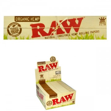 Raw |Organic Rolling Papers King Size 32 x 1 τμχ