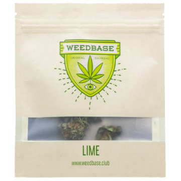 Weedbase | Ανθός Lime CBD ± 14%  1gr
