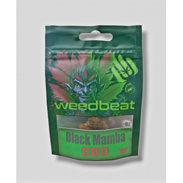 Weedbeat | Ανθός CB9 Black Mamba 1gr
