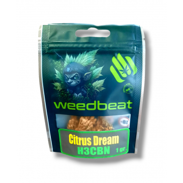 Weedbeat | Ανθός H3CBN Citrus Dream 1gr