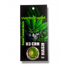 Weedbeat | H3CBN Super Lemon Hash Εκχύλισμα 1gr